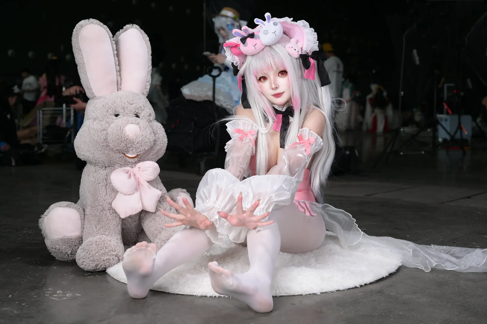 碧蓝航线, 漫展返图, 兔女郎, 二次元cosplay, 哈尔福德cos - 第4张