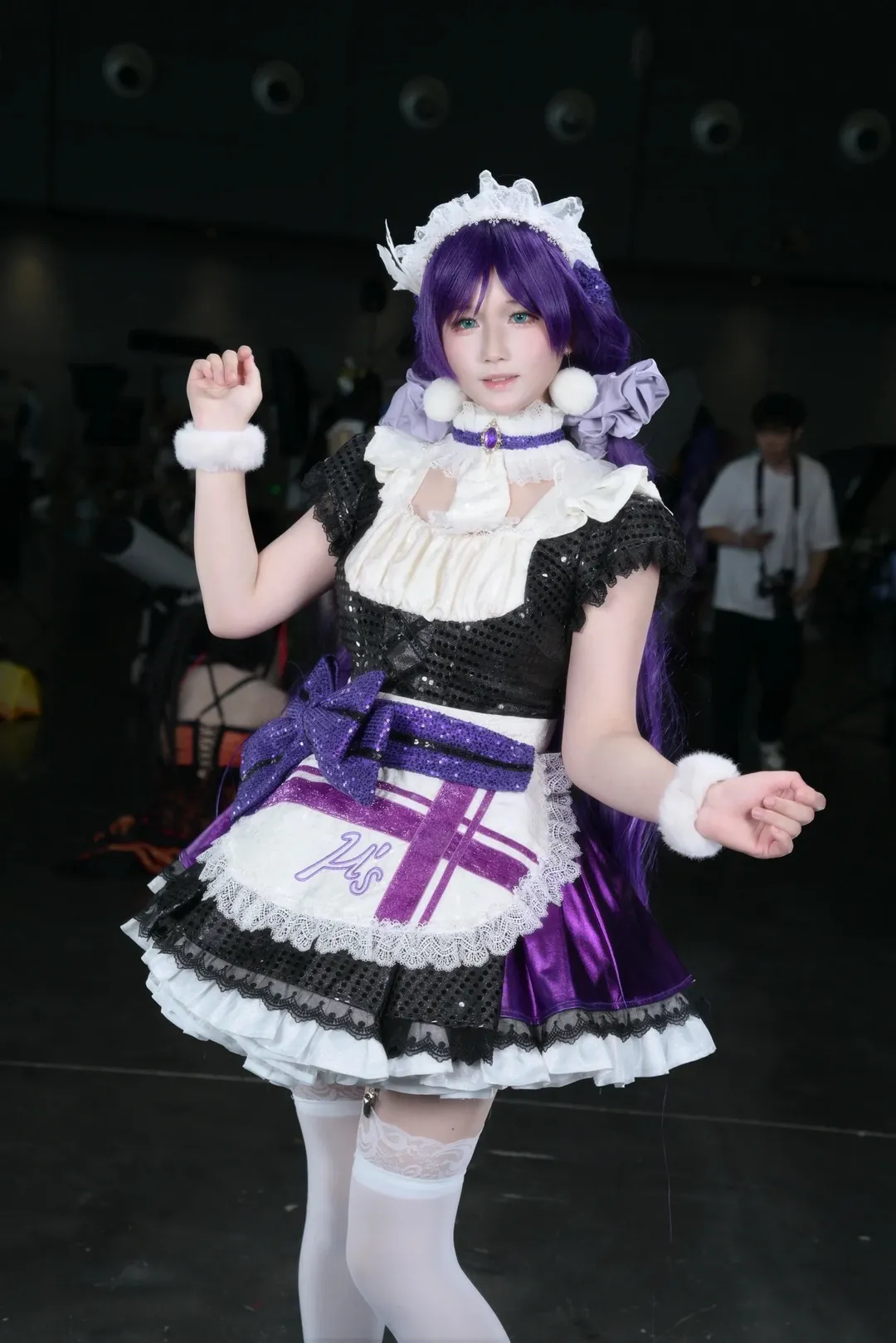 二次元撮影, イベント写真, メイド服コスプレ, 東條希コスプレ, ラブライブ! - 1枚目