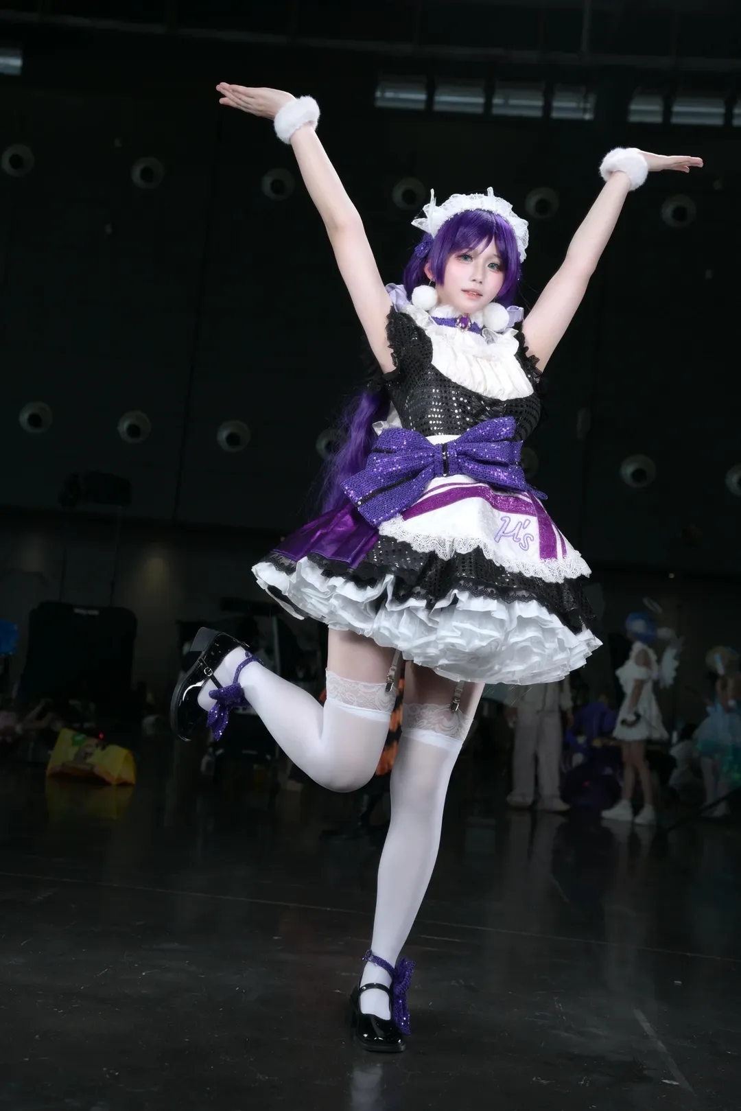 二次元撮影, イベント写真, メイド服コスプレ, 東條希コスプレ, ラブライブ! - 2枚目
