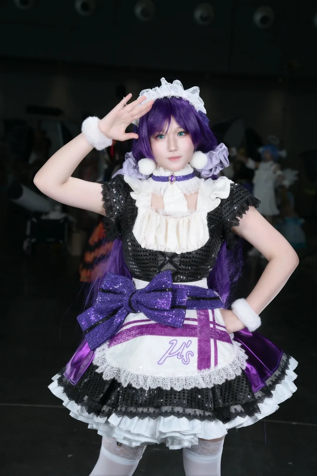 二次元撮影, イベント写真, メイド服コスプレ, 東條希コスプレ, ラブライブ! - 4枚目