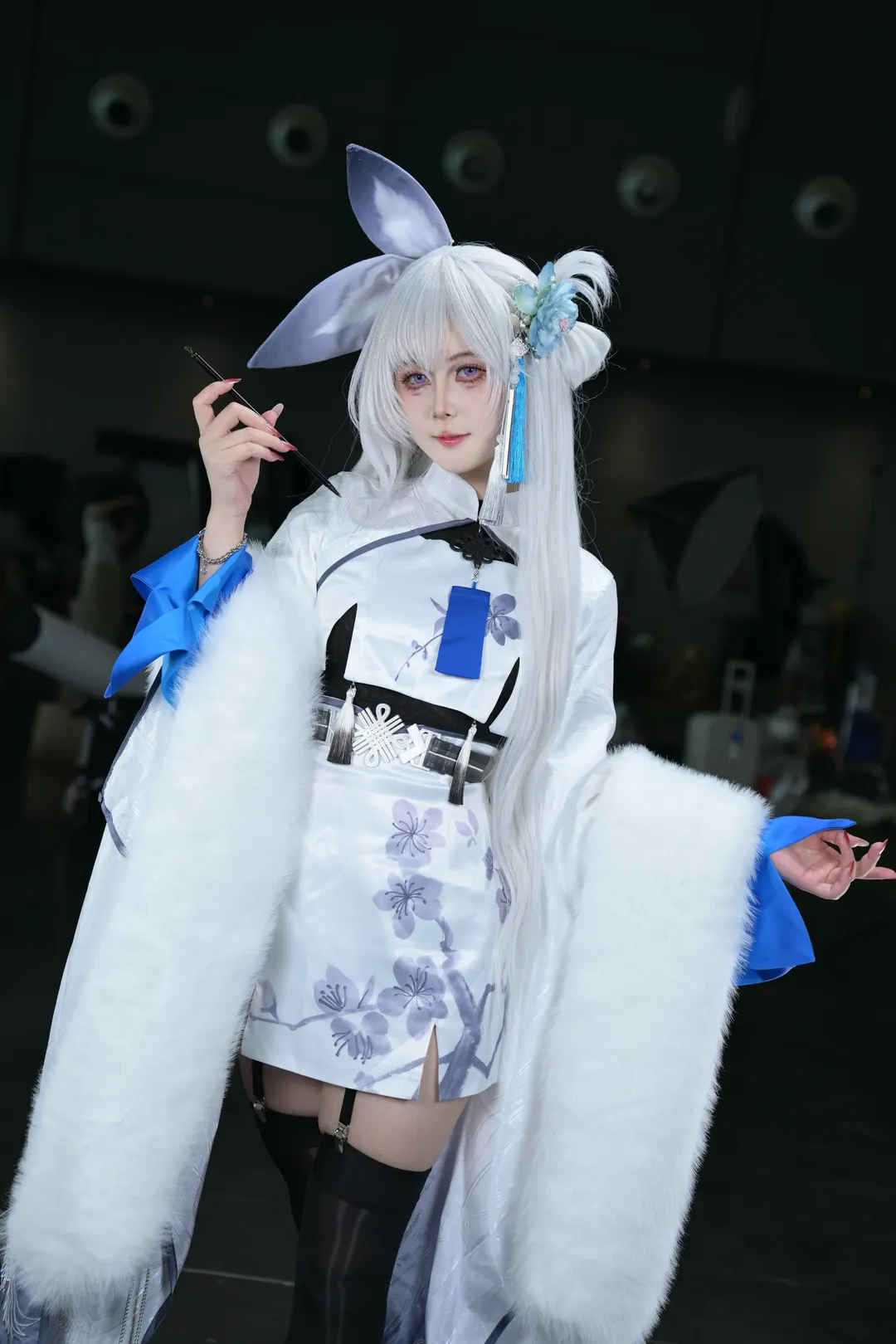 二次元摄影, 胜利女神妮姬, 漫展场照, cosplay穿搭, 白鹤cos - 第1张