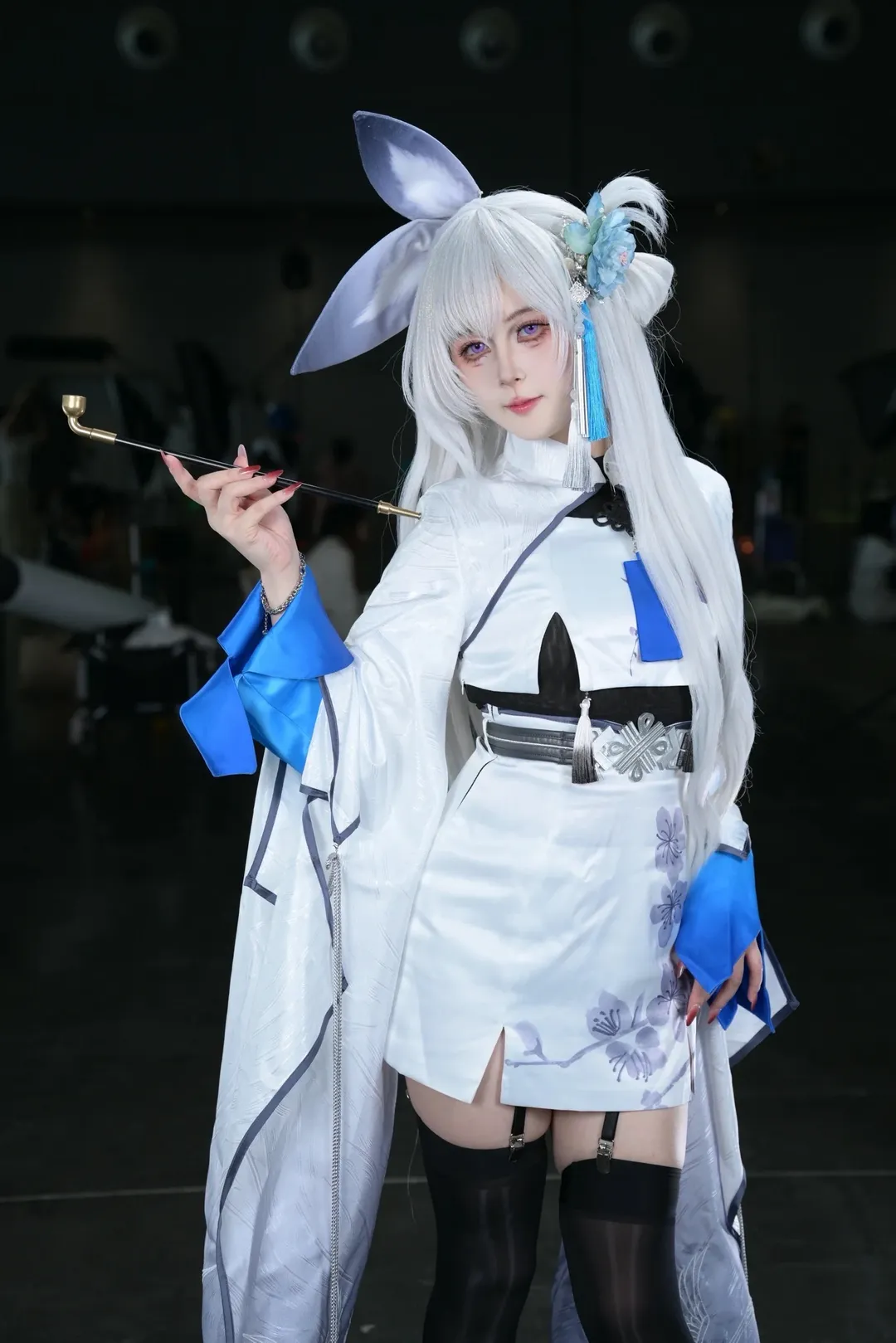 二次元摄影, 胜利女神妮姬, 漫展场照, cosplay穿搭, 白鹤cos - 第2张