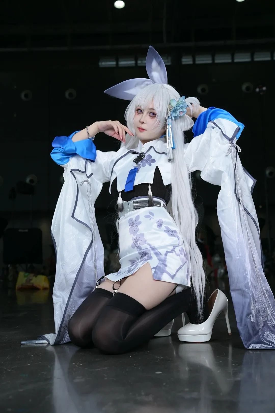 二次元摄影, 胜利女神妮姬, 漫展场照, cosplay穿搭, 白鹤cos - 第5张