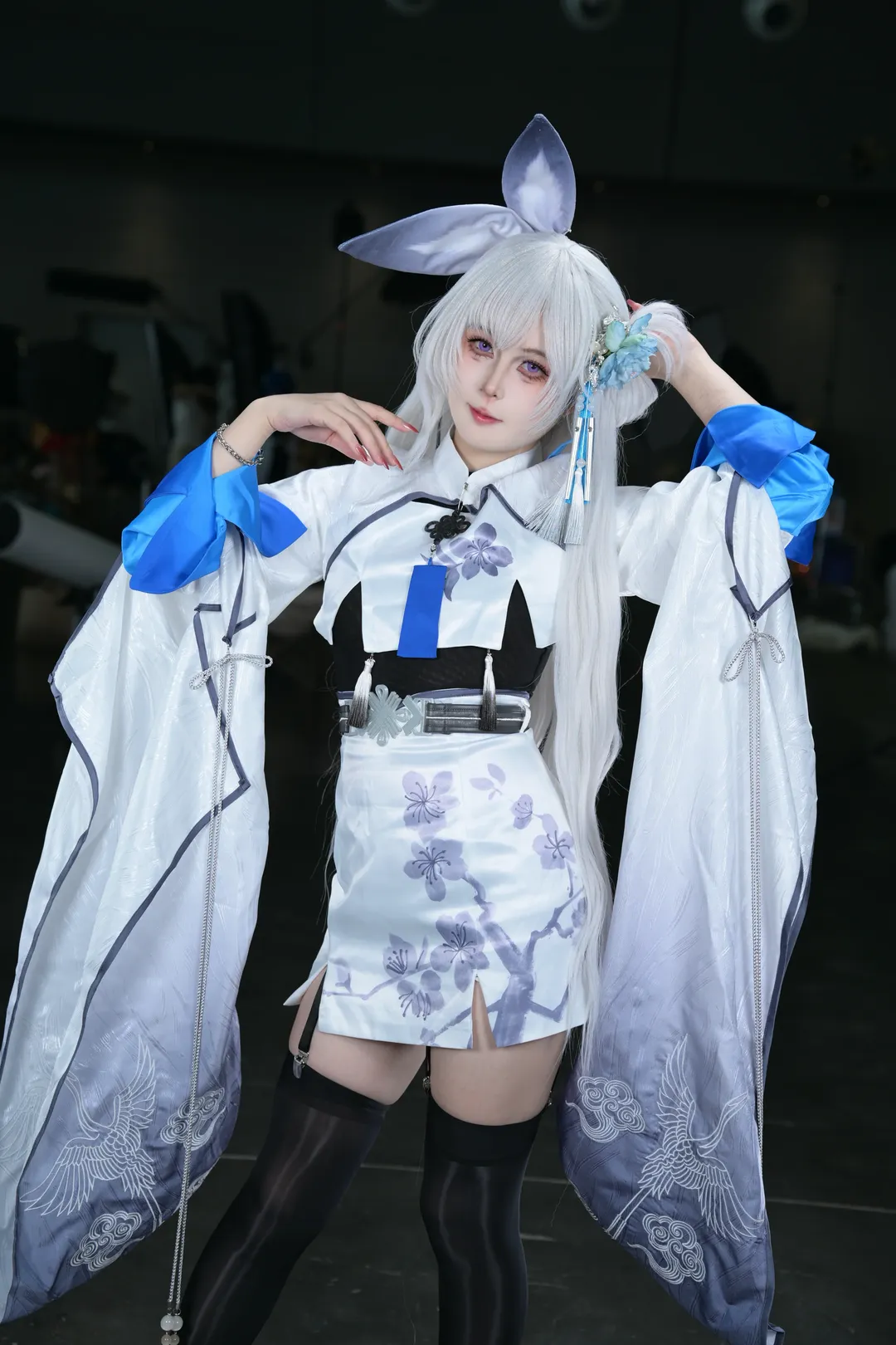 二次元摄影, 胜利女神妮姬, 漫展场照, cosplay穿搭, 白鹤cos - 第7张
