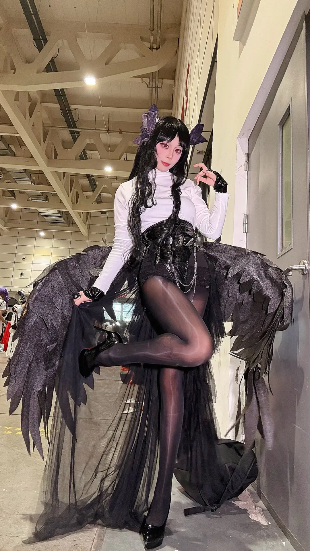 Convention photos, Anime cosplay, Dark style, Brown Dust, Lucrezia cosplay