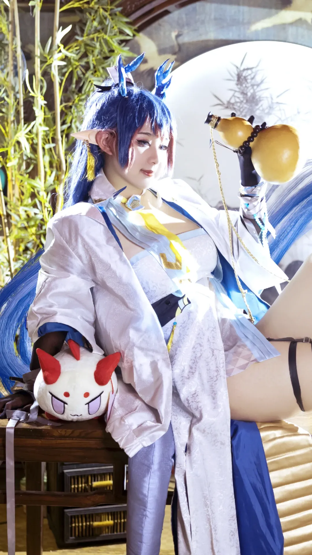 明日方舟, cosplay分享, 二次元cos摄影, 明日方舟令cos, 古风国风人像 - 第1张