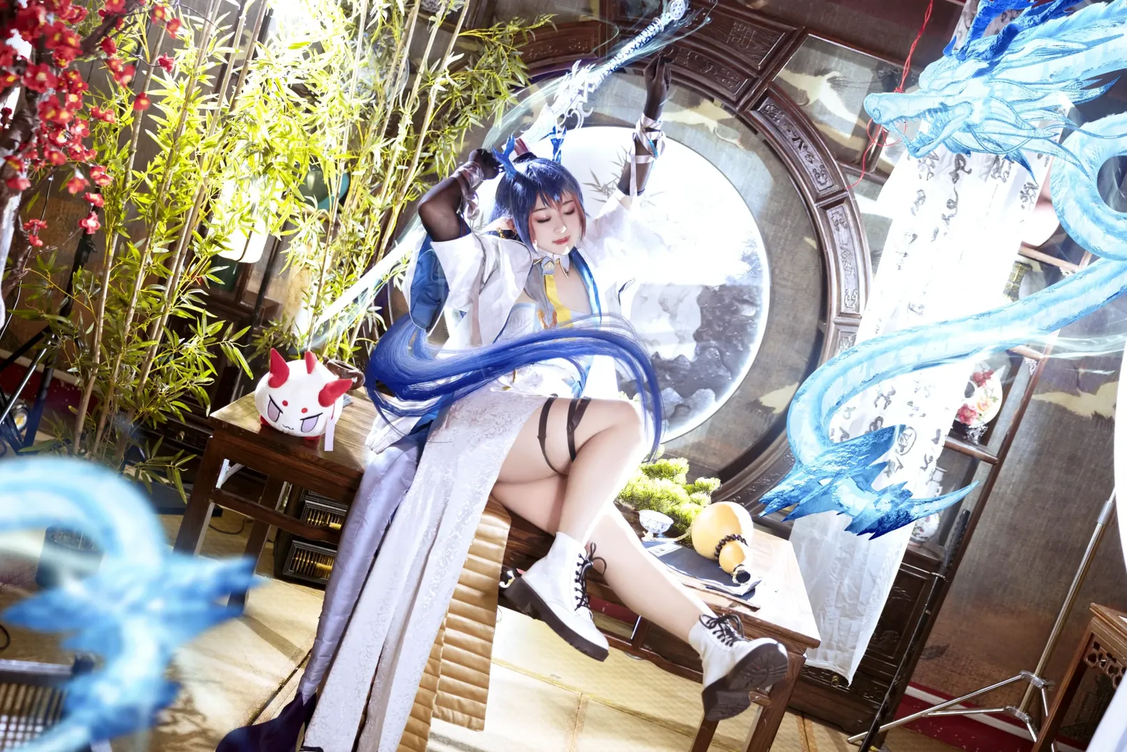 明日方舟, cosplay分享, 二次元cos摄影, 明日方舟令cos, 古风国风人像 - 第3张