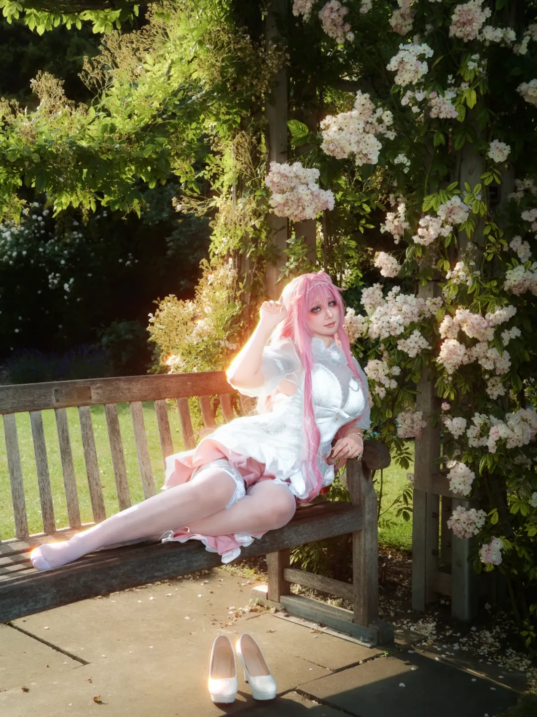Goddess of Victory, London life, Outdoor photography, Cheongsam cosplay, Dorothy cosplay