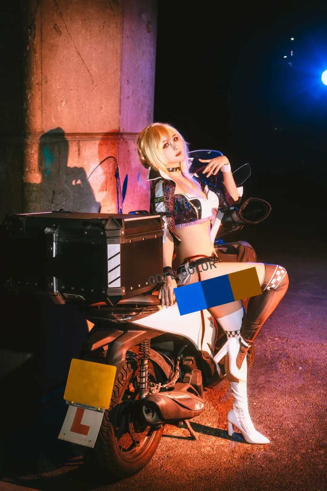 FGO, 伦敦生活, Cosplay日常, 黑呆cos, 赛车服cos - 第2张