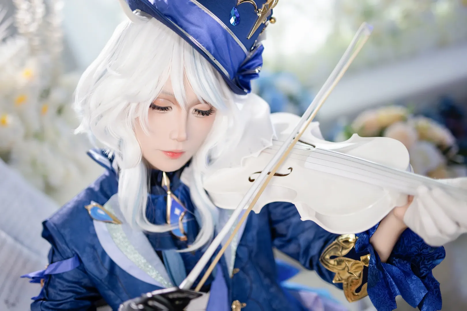 原神, 芙宁娜cos, cosplay正片, 二次元cos摄影, 罪人舞步旋 - 第1张