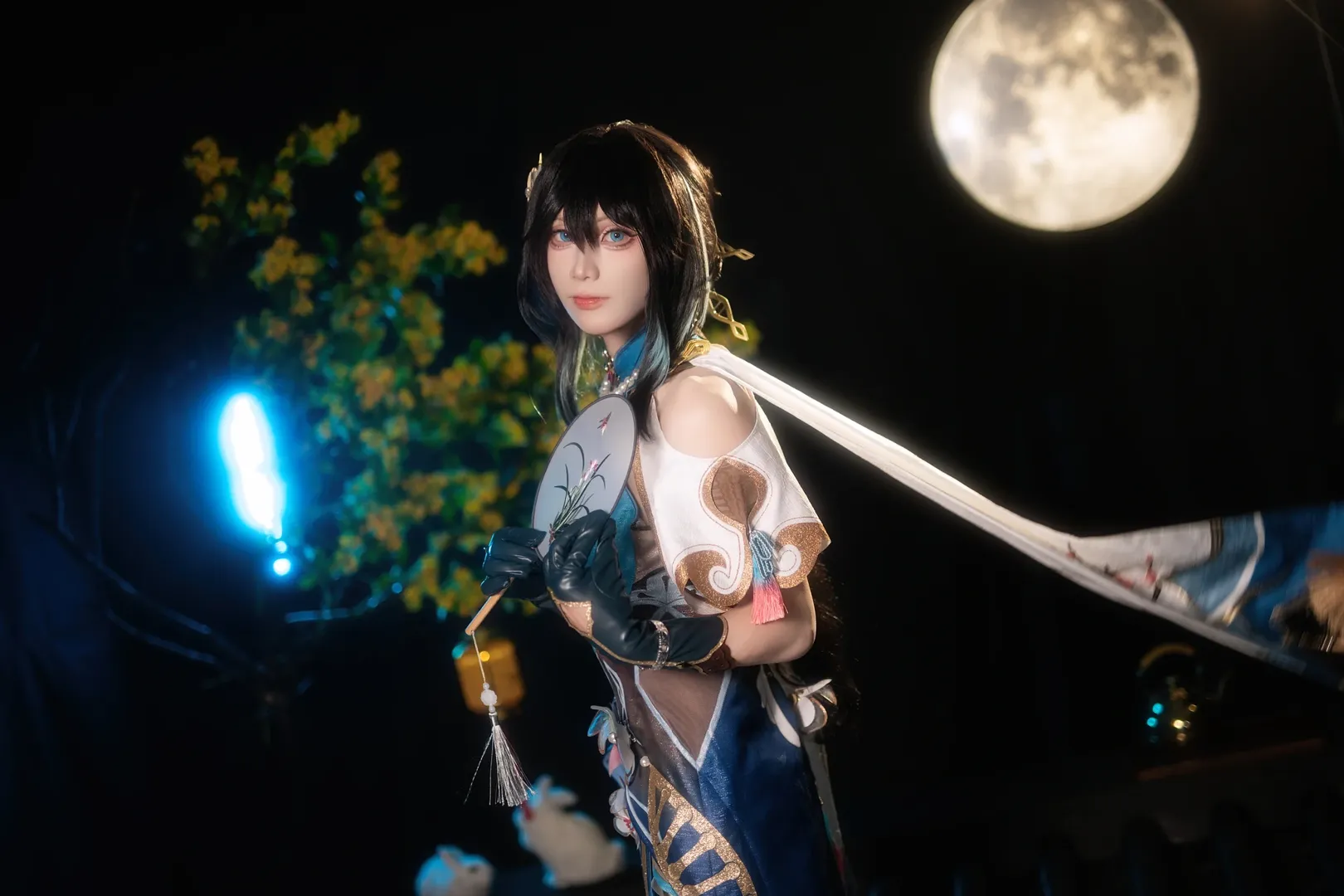 古风cosplay, 中式美学, 阮梅cos, 国风少女, 摄影写真 - 第4张