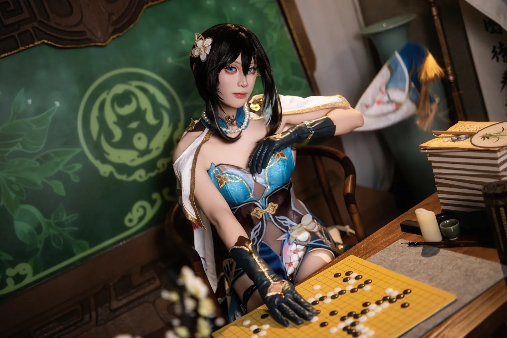 古风cosplay, 中式美学, 阮梅cos, 国风少女, 摄影写真 - 第5张