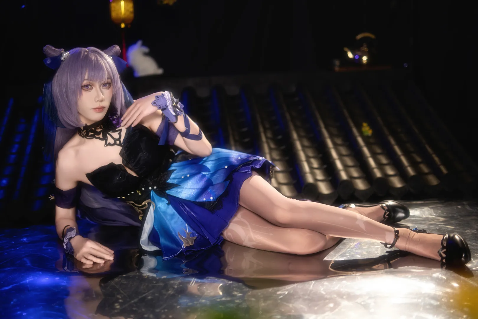 角色扮演, 原神, 二次元摄影, 刻晴cos, cosplay正片 - 第5张