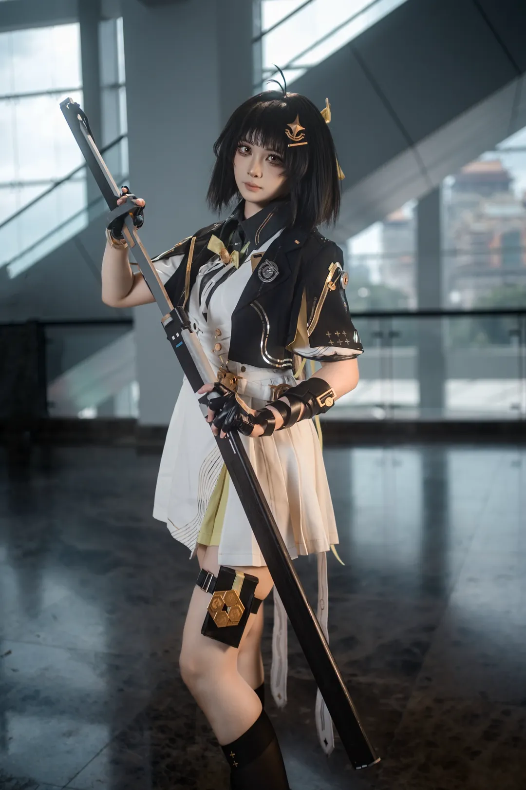 角色扮演, 鸣潮, cosplay摄影, Coser日常, 漂泊者cos - 第1张