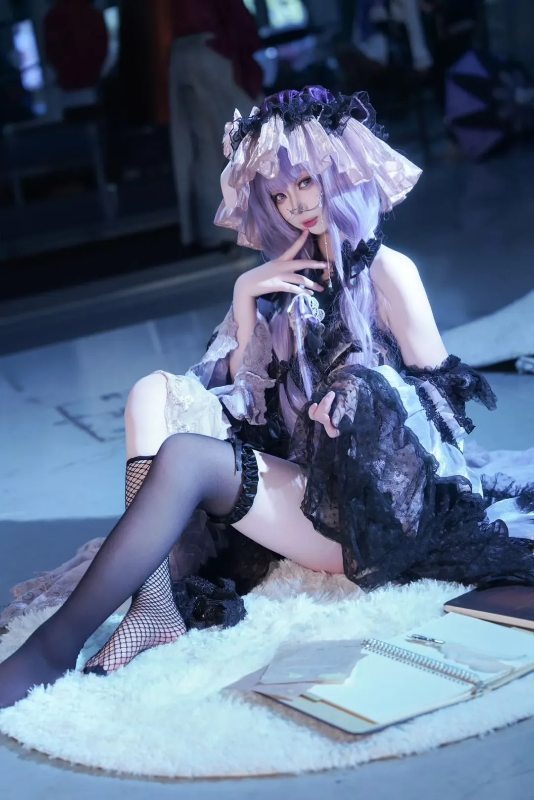 イベント写真, 東方Project, パチュリー コスプレ, 東方Project, レースコーデ - 1枚目