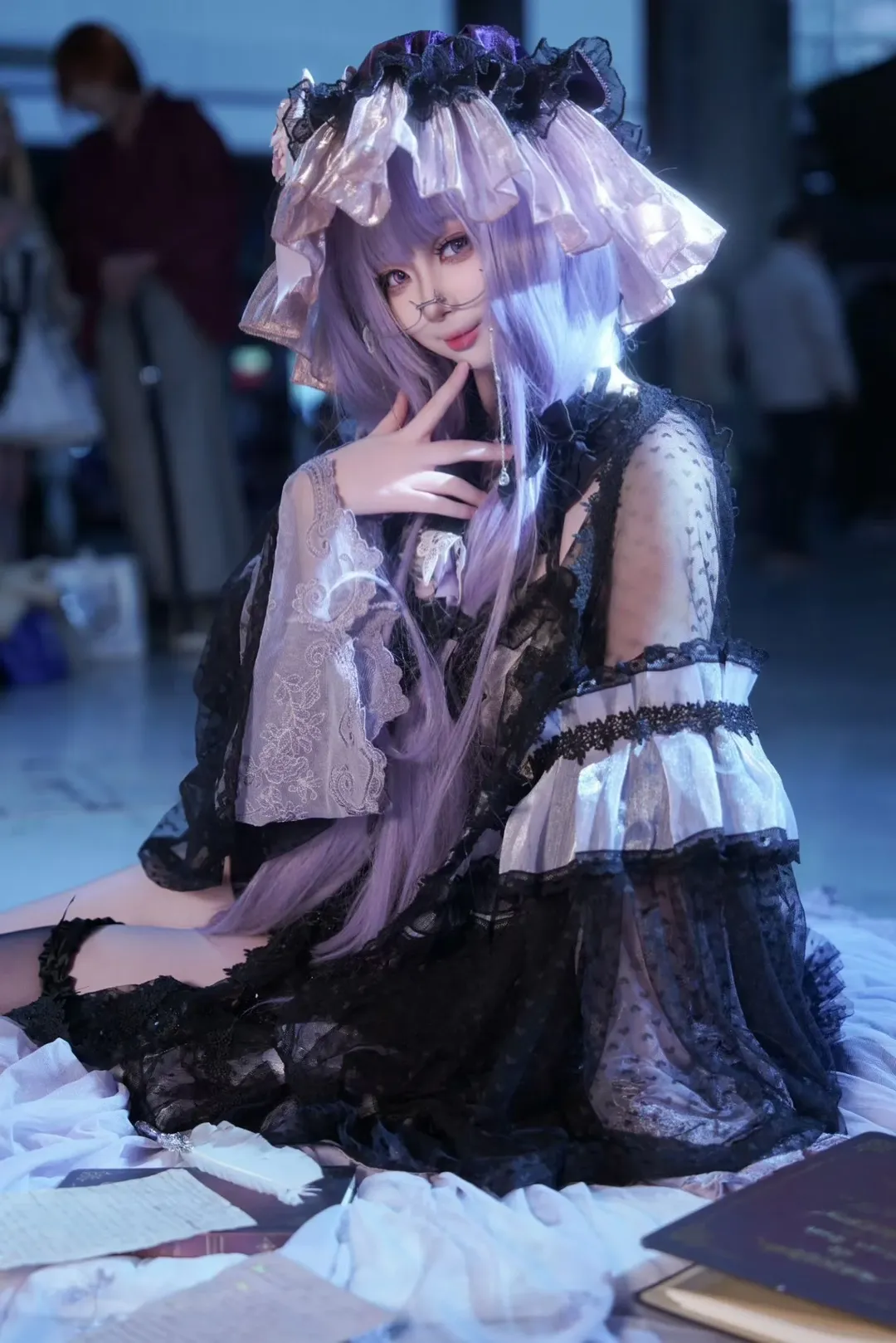 イベント写真, 東方Project, パチュリー コスプレ, 東方Project, レースコーデ - 2枚目