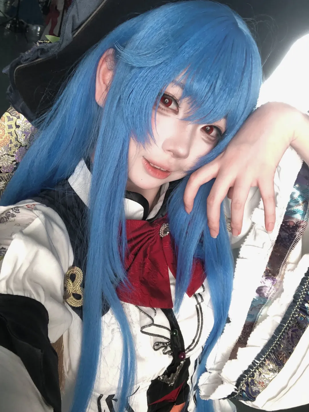 東方Project, イベント写真, 比那名居天子 コスプレ, 東方Project, 青髪赤瞳 - 1枚目
