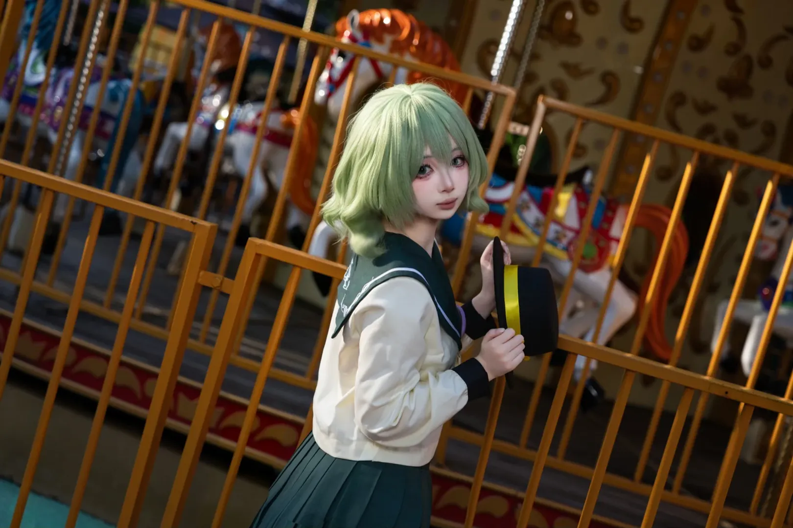 東方Project, 古明地こいし コスプレ, 東方Projectコスプレ, 写真公開, 遊園地での撮影 - 2枚目