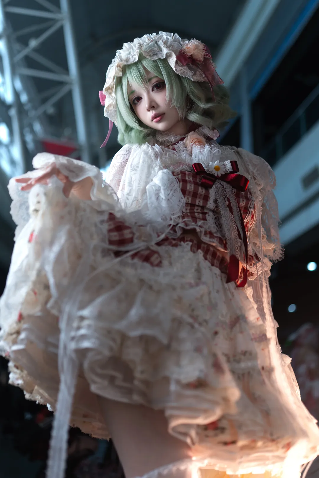 东方Project, 漫展场照, cosplay摄影, 风见幽香cos, Lolita洋装 - 第2张