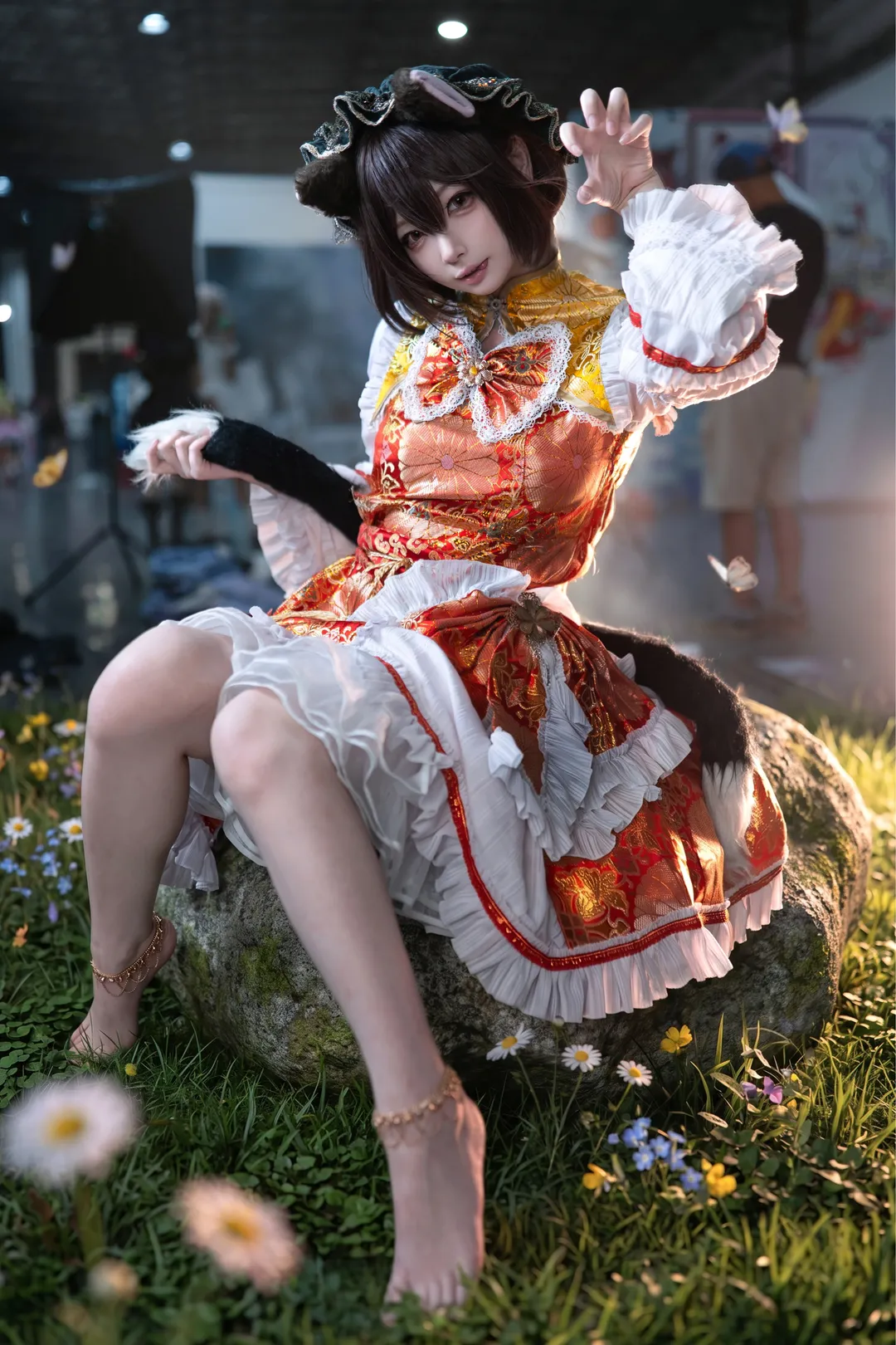 东方project, 车万, cosplay摄影, 八云橙cos, 兽娘cos