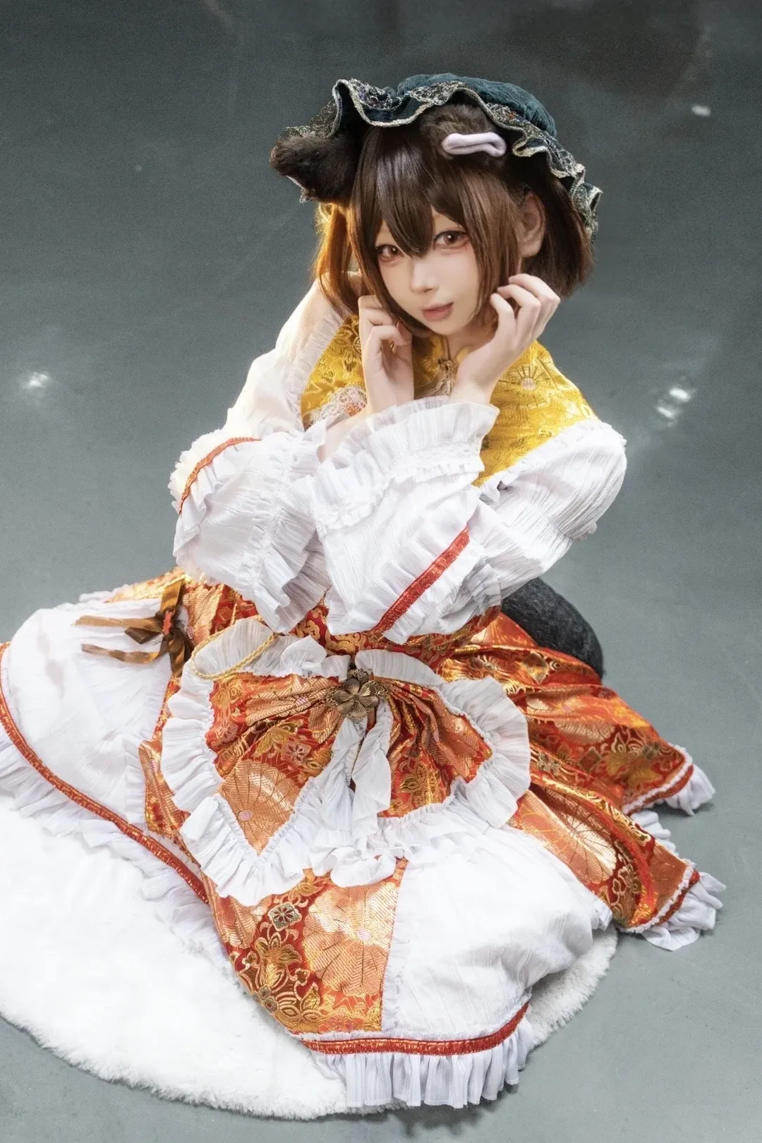 二次元摄影, 东方project, 车万, cosplay返图, 八云橙cos - 第1张