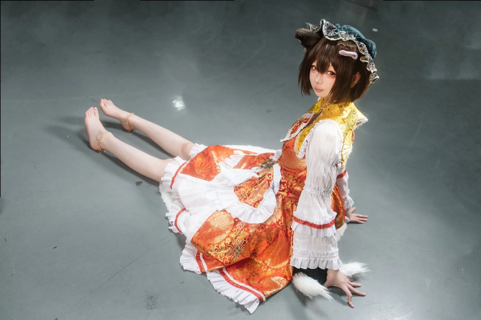 二次元摄影, 东方project, 车万, cosplay返图, 八云橙cos - 第2张
