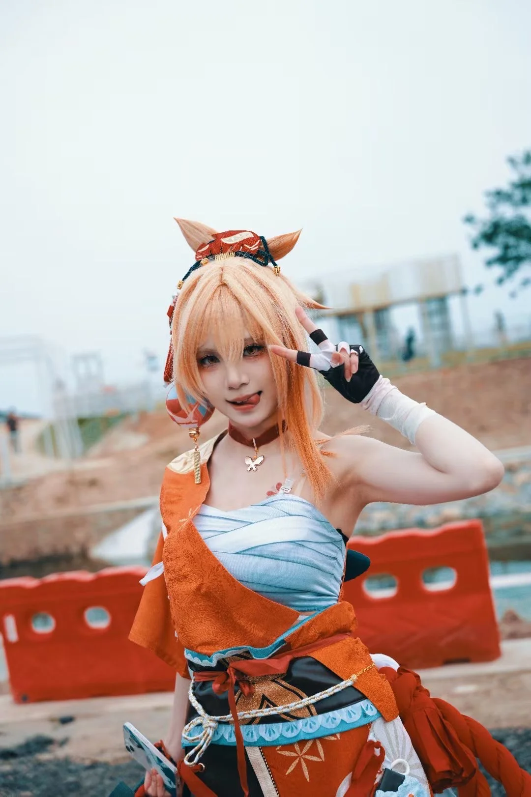 原神, cos正片, 户外摄影, 原神cosplay, 宵宫cos