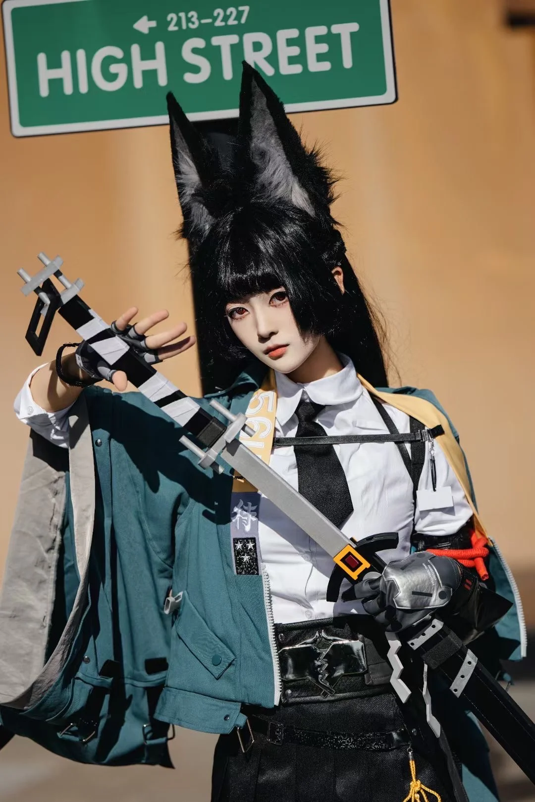 绝区零, 摄影分享, 星见雅cos, 兽耳cosplay, 街头风正片