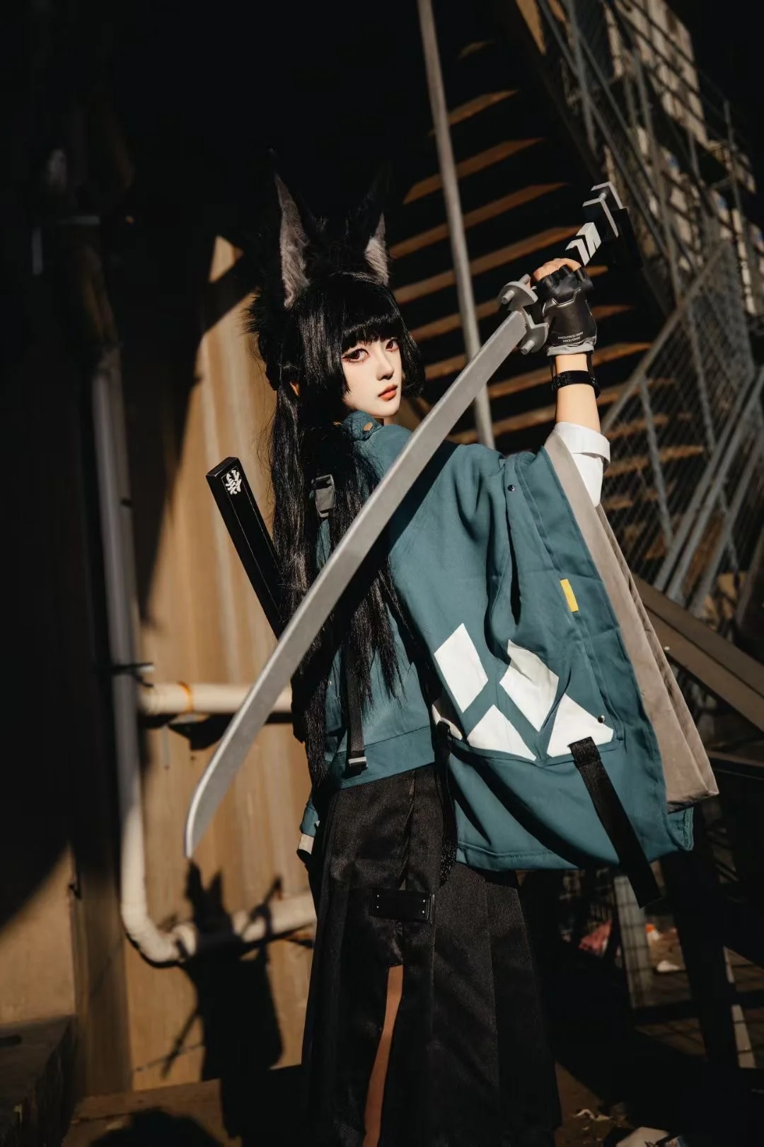 绝区零, 摄影分享, 星见雅cos, 兽耳cosplay, 街头风正片 - 第3张