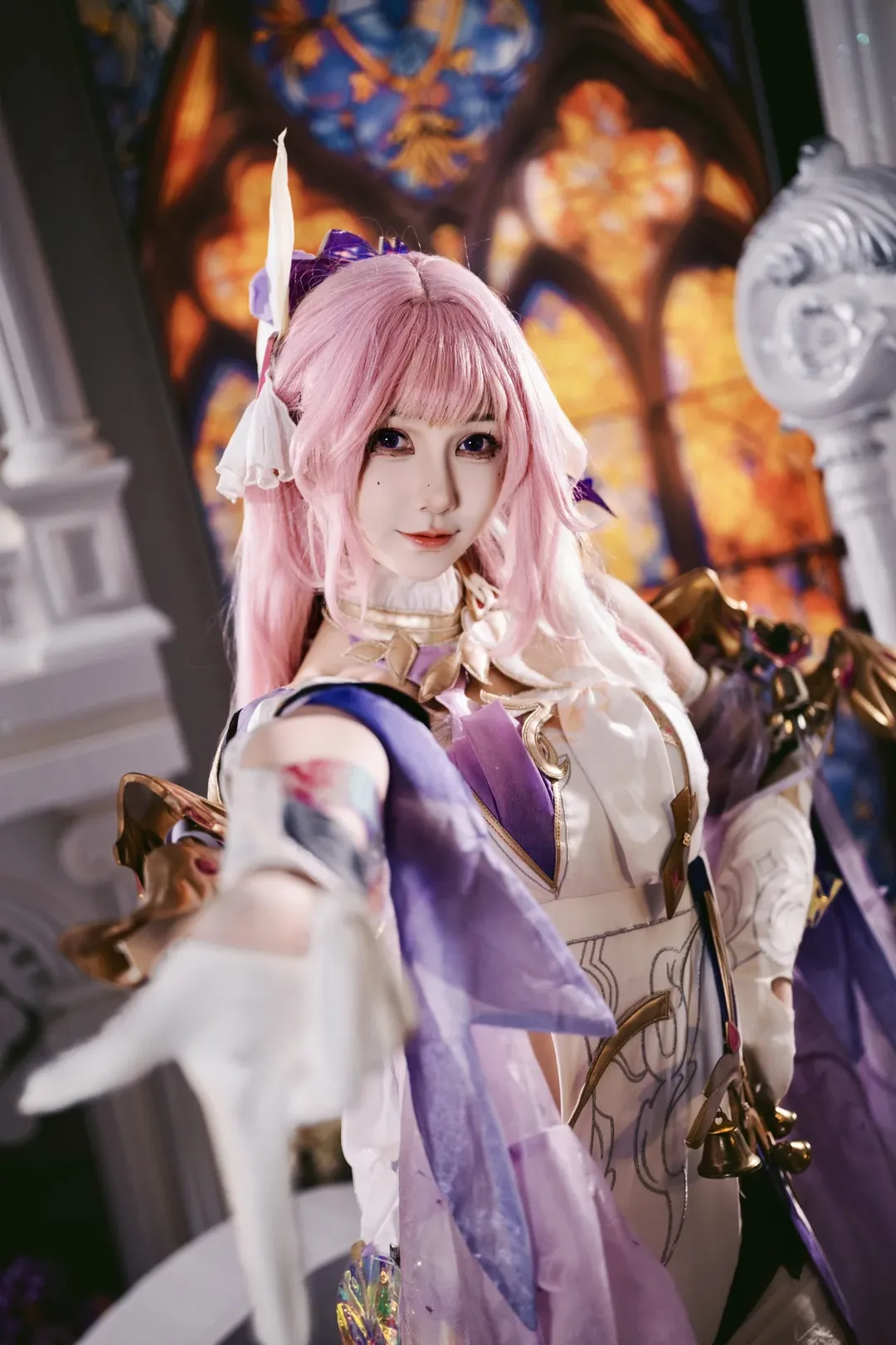 爱莉希雅cos, 崩坏3, 二次元cosplay, 崩坏3cosplay, 人之律者cos - 第1张