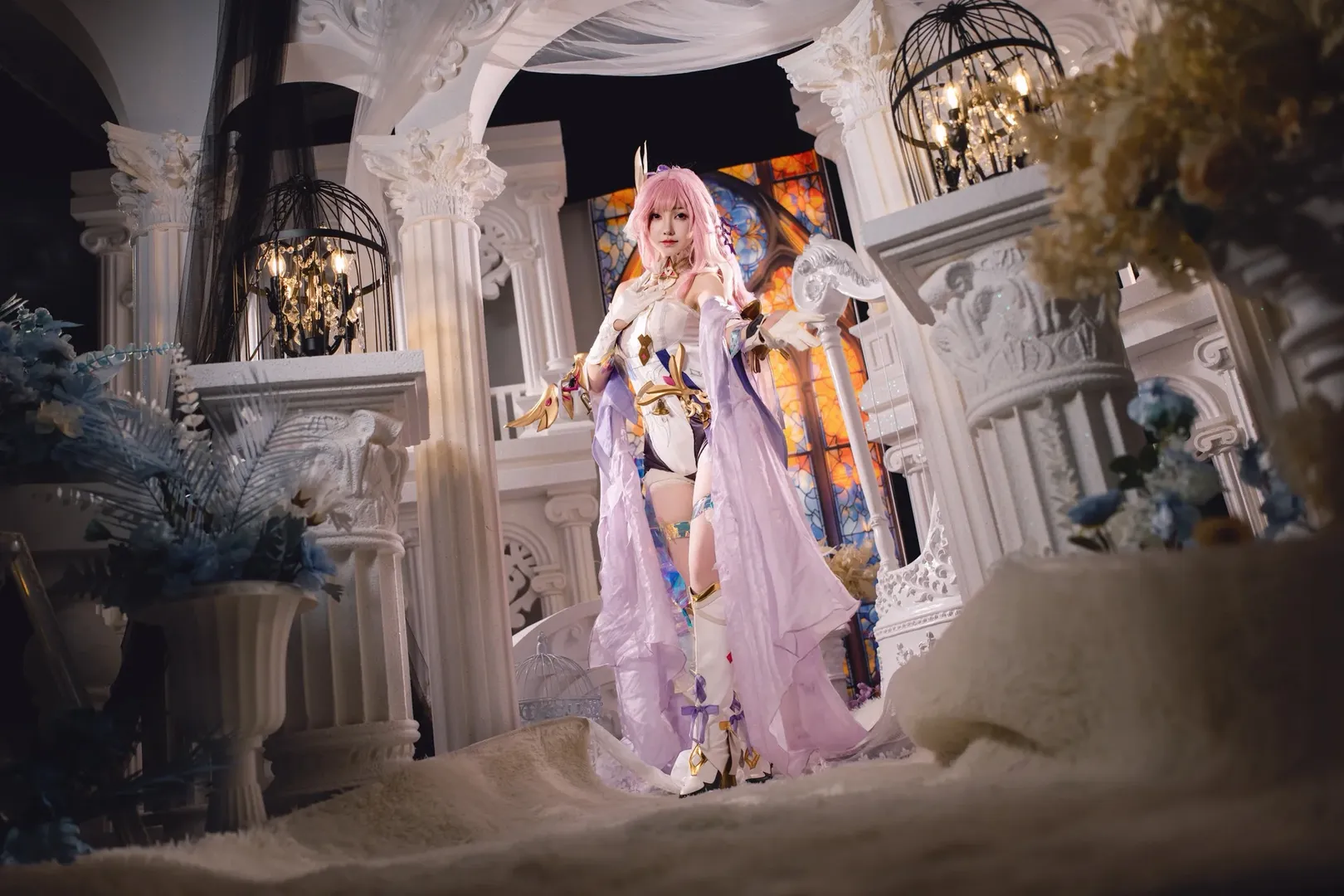 爱莉希雅cos, 崩坏3, 二次元cosplay, 崩坏3cosplay, 人之律者cos - 第3张