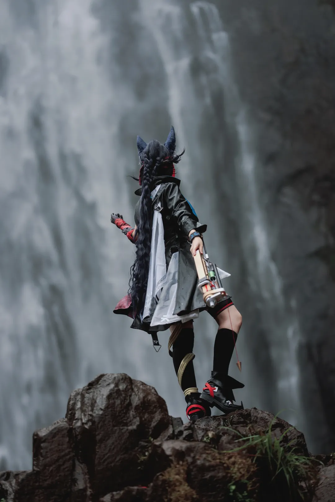 明日方舟, 户外cos, cosplay正片, 煌cos, 百丈漈
