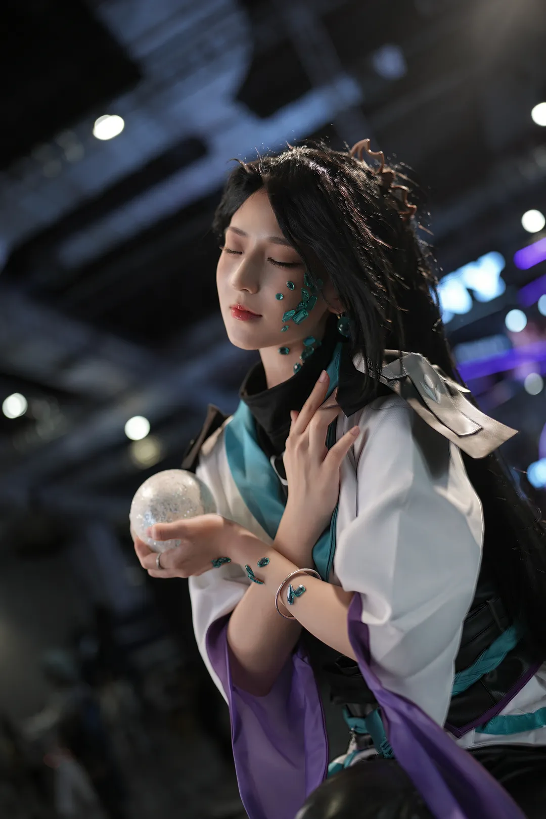 漫展场照, 无畏契约, cosplay摄影, 贤者cos, bw场照 - 第1张