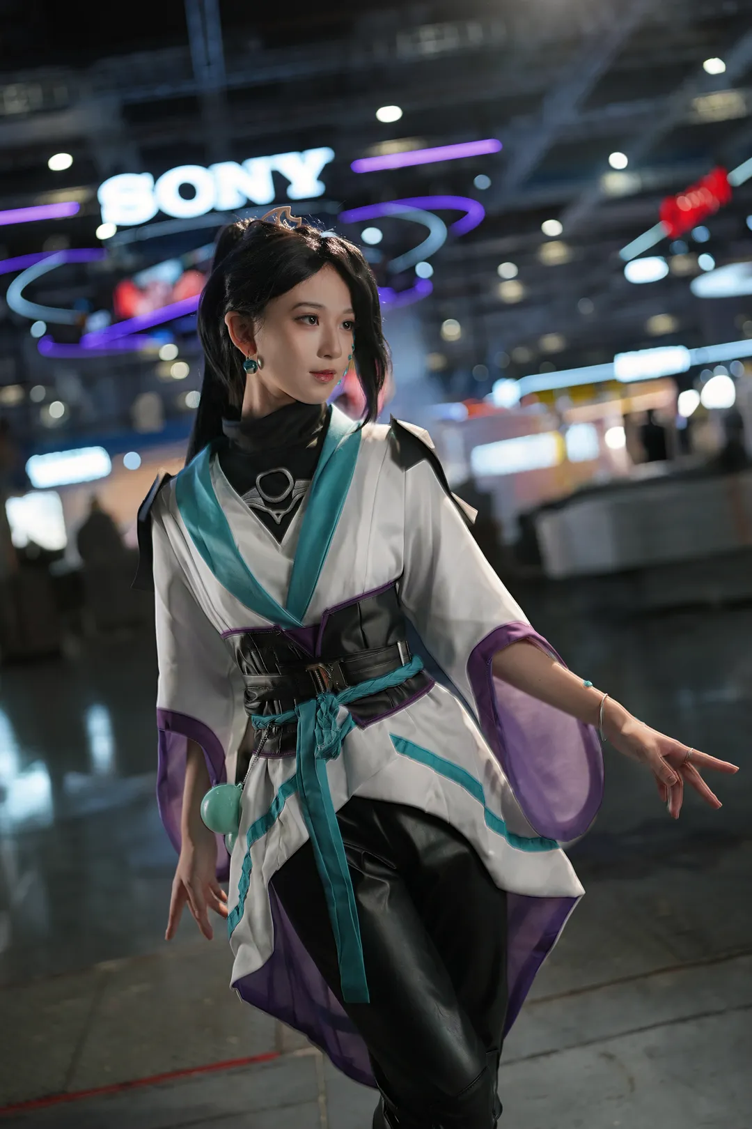 漫展场照, 无畏契约, cosplay摄影, 贤者cos, bw场照 - 第2张
