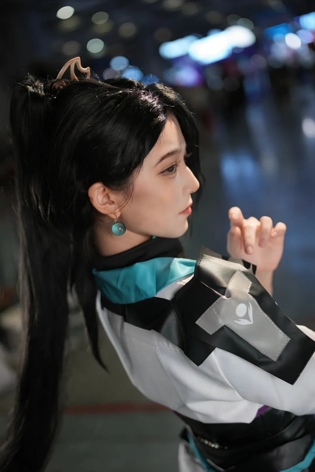 漫展场照, 无畏契约, cosplay摄影, 贤者cos, bw场照 - 第3张