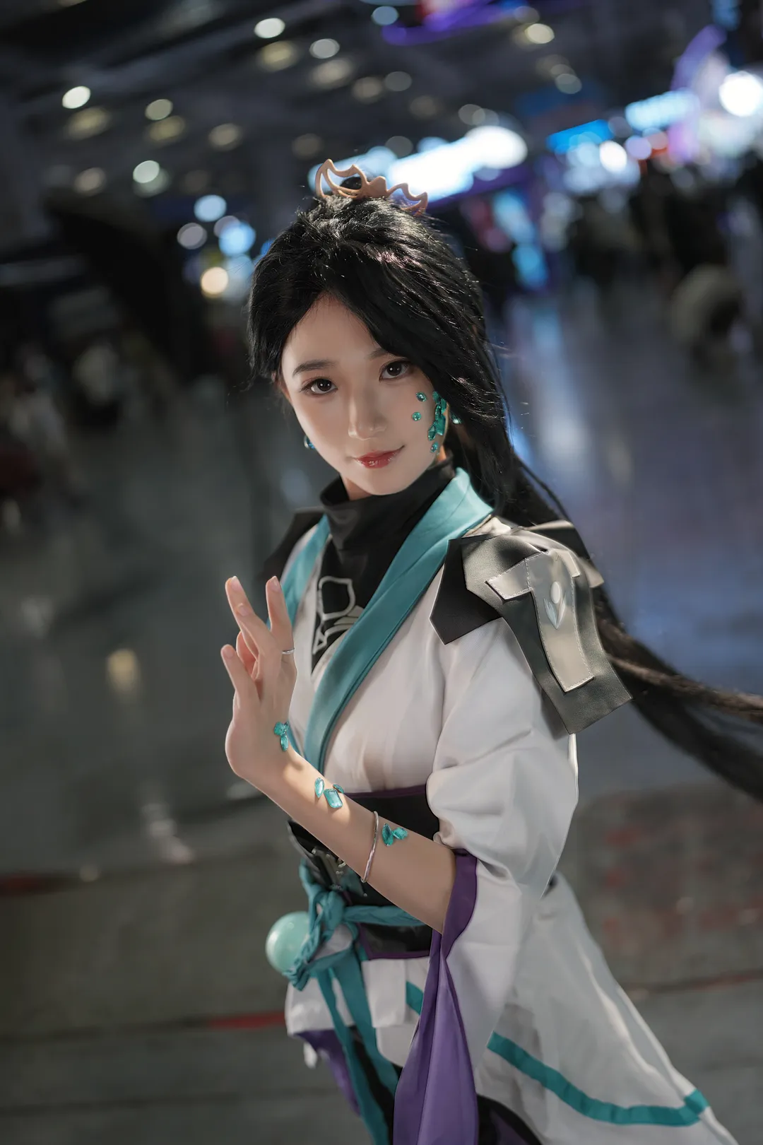 漫展场照, 无畏契约, cosplay摄影, 贤者cos, bw场照