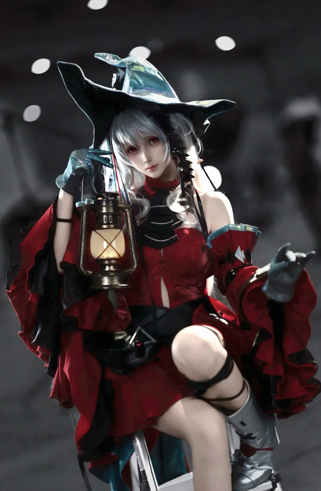角色扮演, 明日方舟, cosplay摄影, 浊心斯卡蒂cos, BW漫展 - 第1张