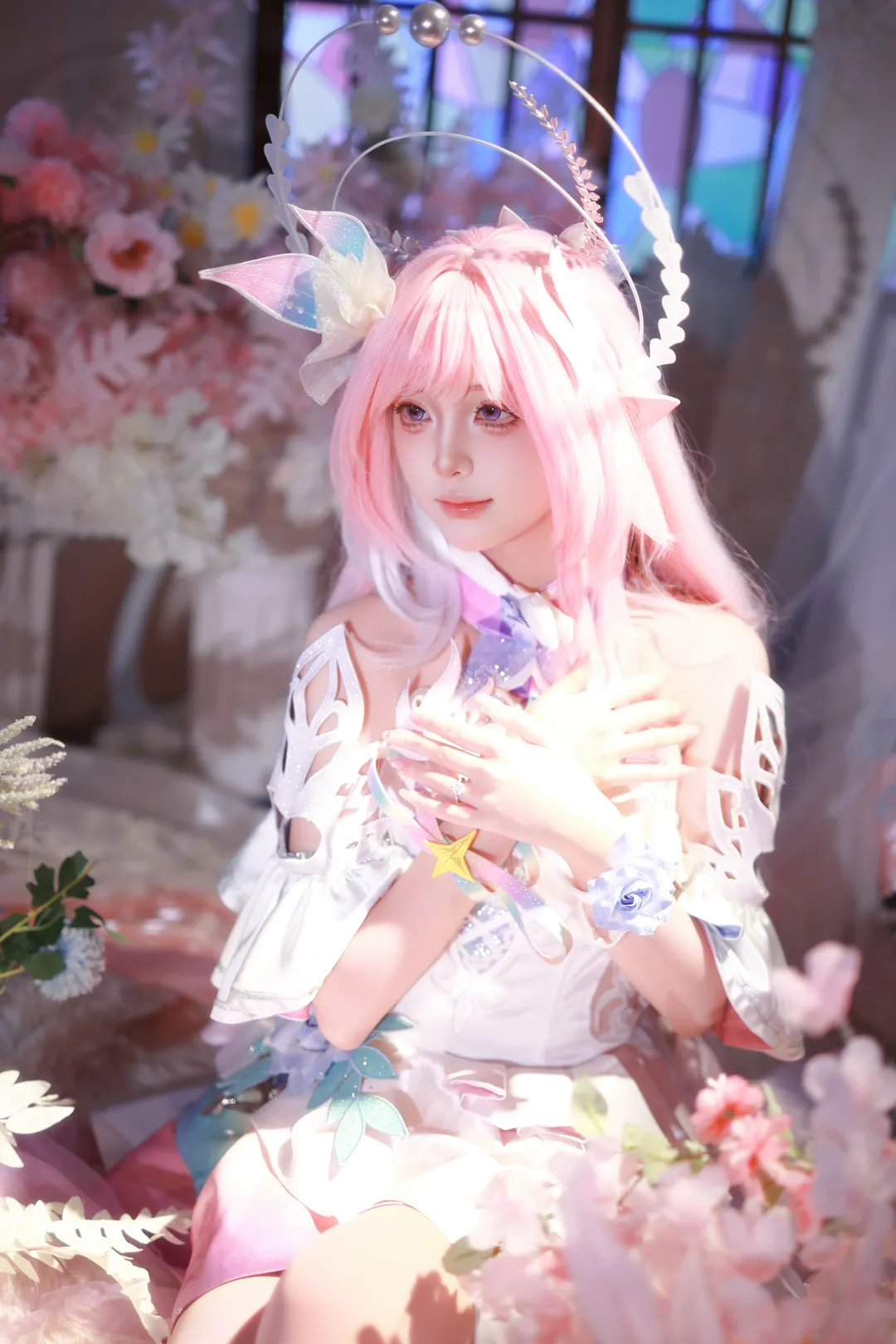 二次元摄影, 昔涟cos, 崩坏星穹铁道, cosplay正片, 梦幻精灵 - 第1张