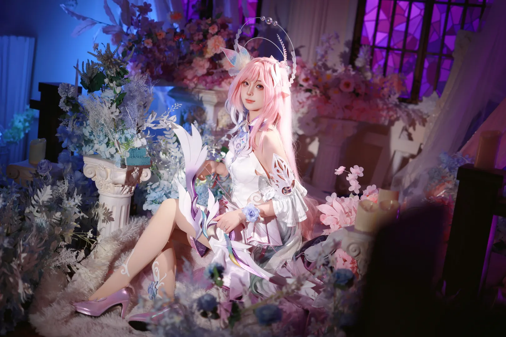 二次元撮影, キュレネ コスプレ, 崩壊：スターレイル, コスプレ撮影, 夢幻の精霊