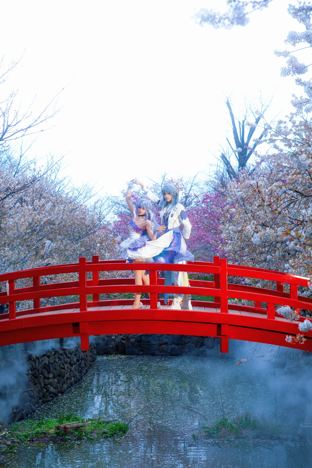 崩坏星穹铁道, 知更鸟cos, 匹诺康尼, 樱花季cos, 兄妹cos