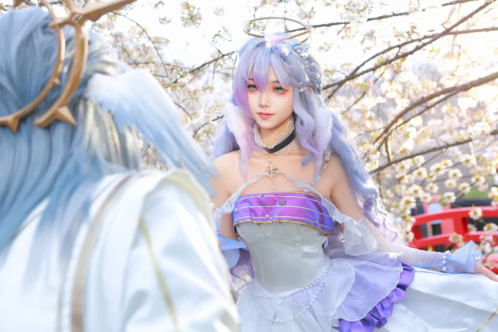 崩壊：スターレイル, ロビン コスプレ, サンデー コスプレ, 桜の季節のコスプレ, 崩壊：スターレイル 野外撮影