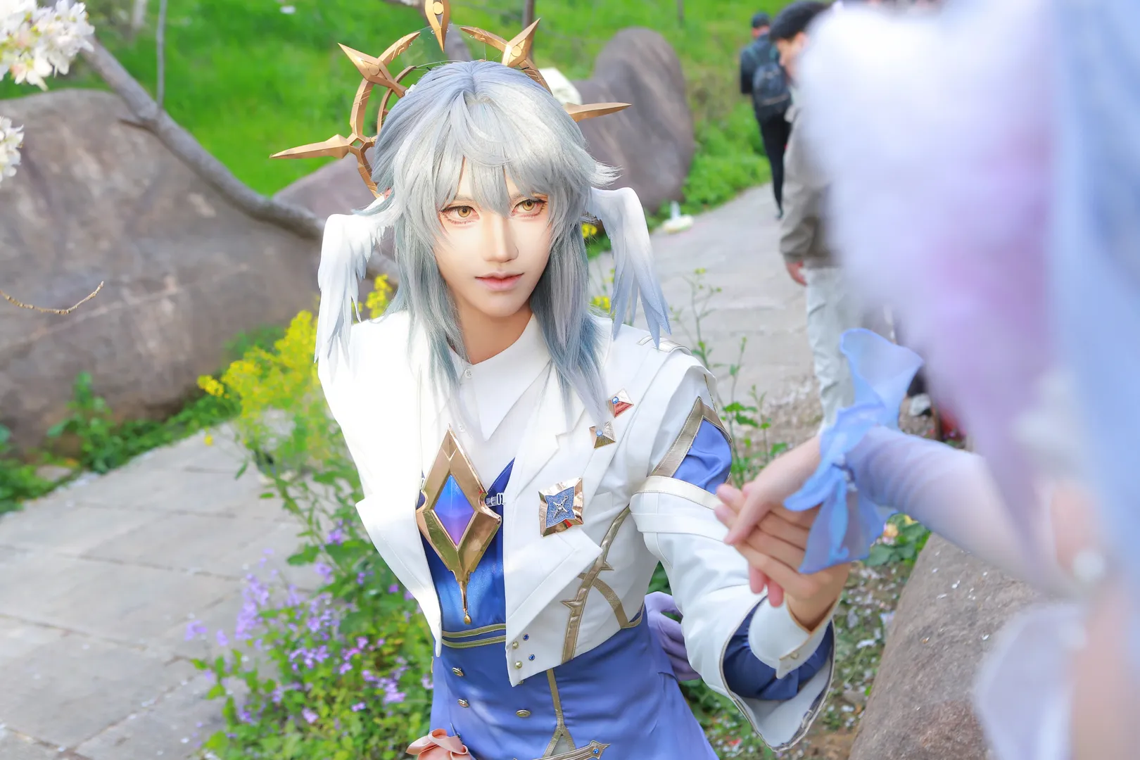 崩坏星穹铁道, 知更鸟cos, 星期日cos, 樱花季Cosplay, 星铁户外摄影 - 第3张