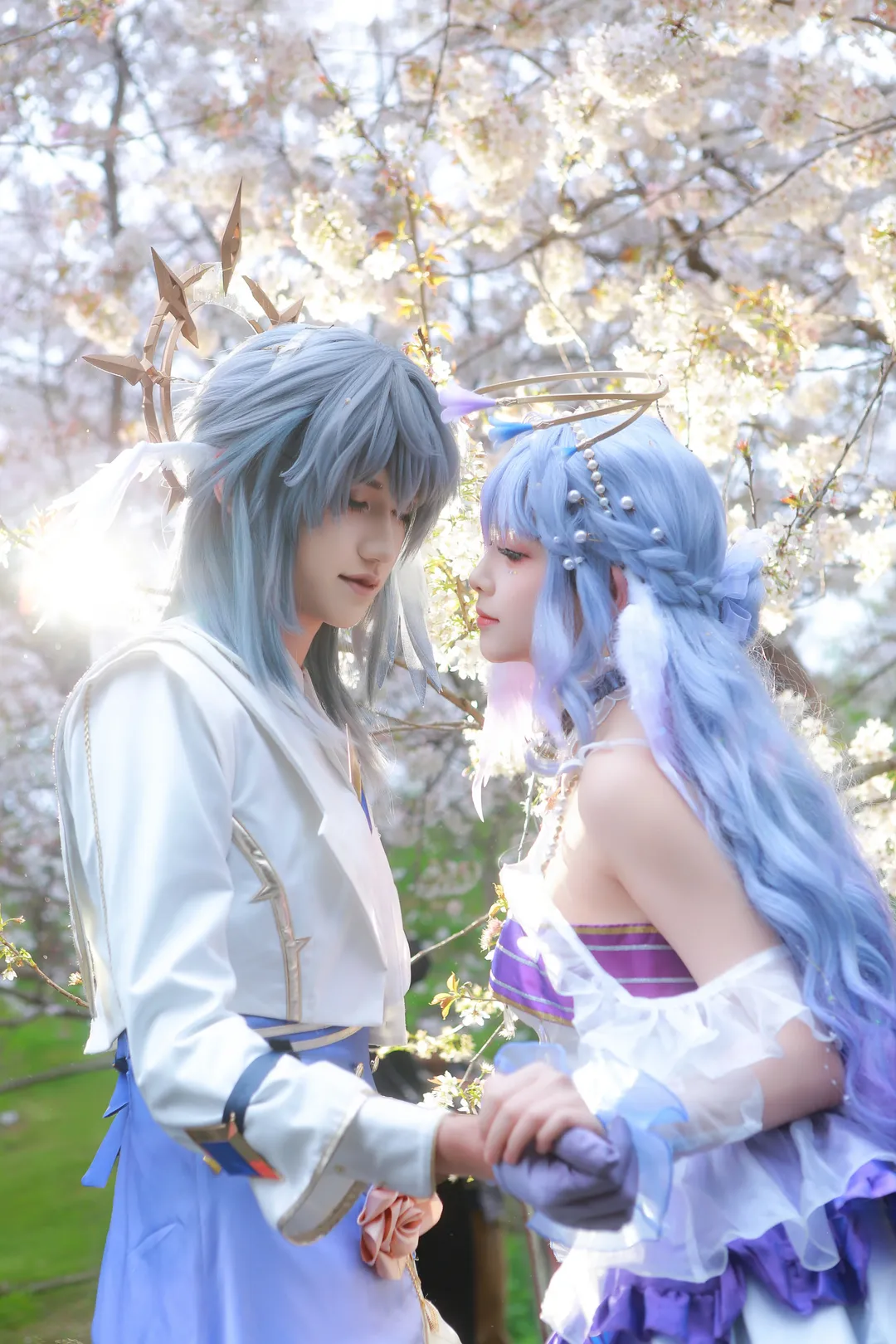 崩坏星穹铁道, 匹诺康尼, cosplay摄影, 樱花季cos, 星期日与知更鸟cos - 第1张