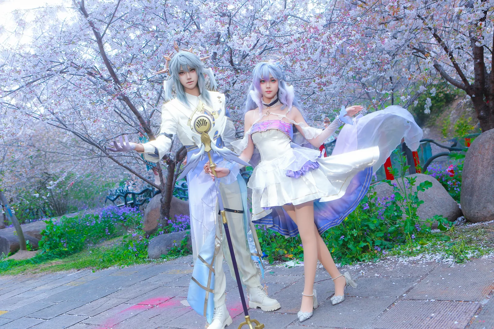 崩壞星穹鐵道, 知更鳥cos, 匹諾康尼, 星期日cos, 櫻花外景