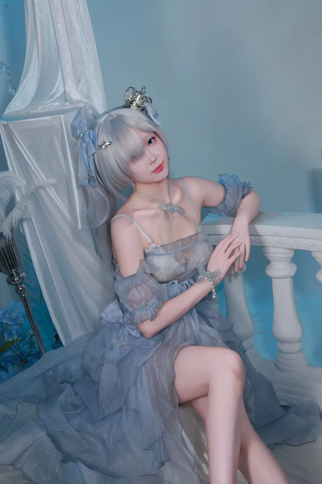 二次元, cosplay, 少女写真, 灰姑娘cos, 妮姬胜利女神 - 第2张