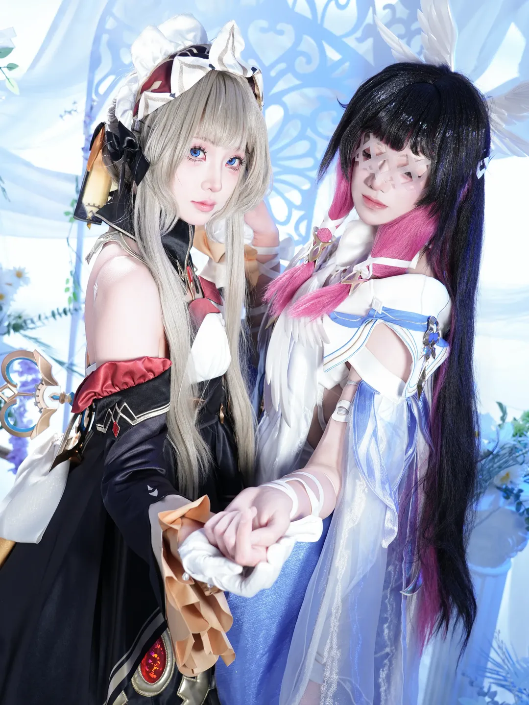 サンドローネ コスプレ, 原神, コロンビーナ コスプレ, 人形コスプレ, コスプレ撮影 - 2枚目