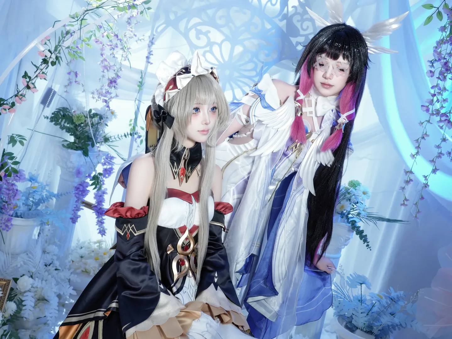 サンドローネ コスプレ, 原神, コロンビーナ コスプレ, 人形コスプレ, コスプレ撮影 - 7枚目