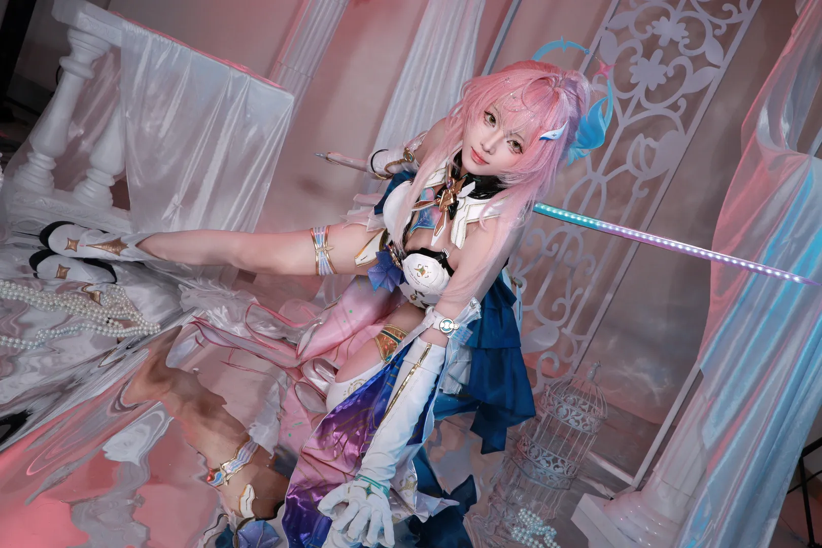 鸣潮, 二次元摄影, 爱弥斯cos, 鸣潮创作激励, 爱弥斯cosplay - 第3张