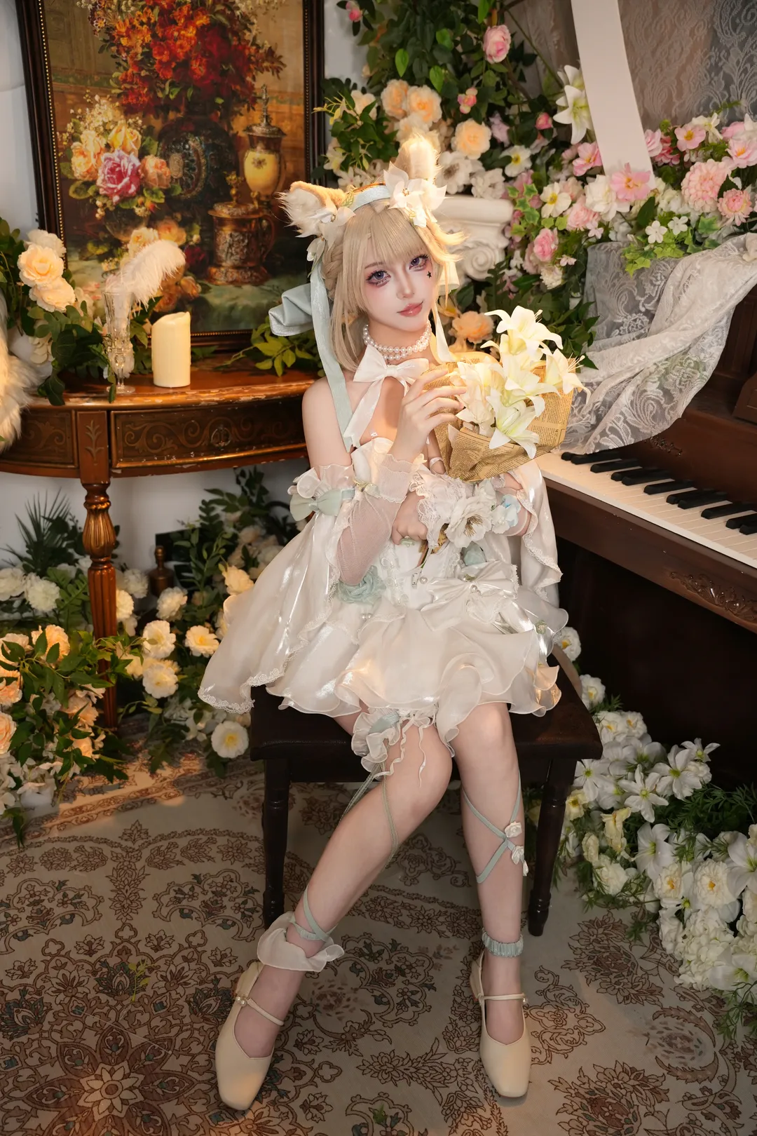 原神, cosplay, 琳妮特cos, 猫娘cos, 天使庭院 - 第3张
