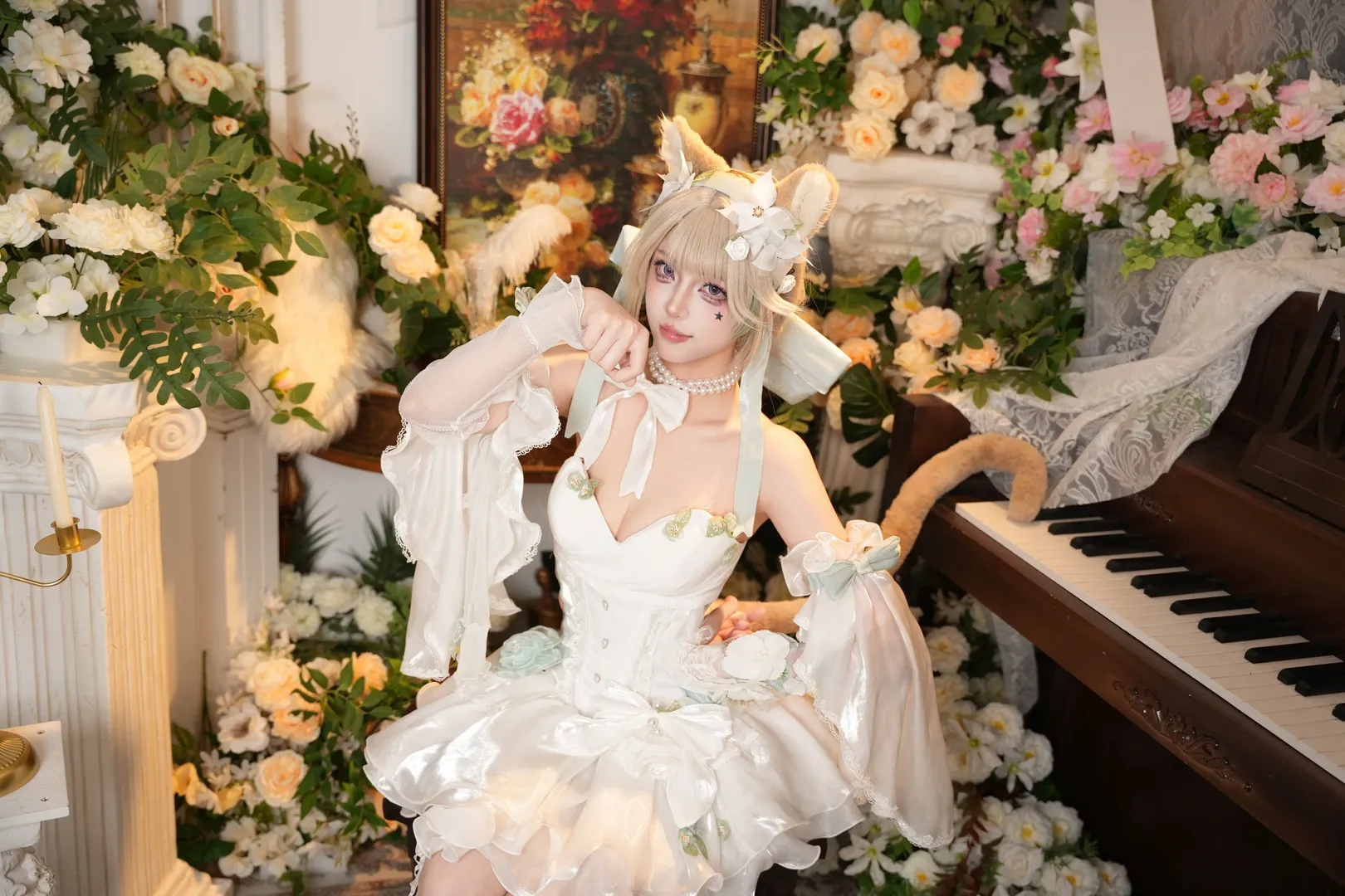 原神, cosplay, 琳妮特cos, 猫娘cos, 天使庭院 - 第6张